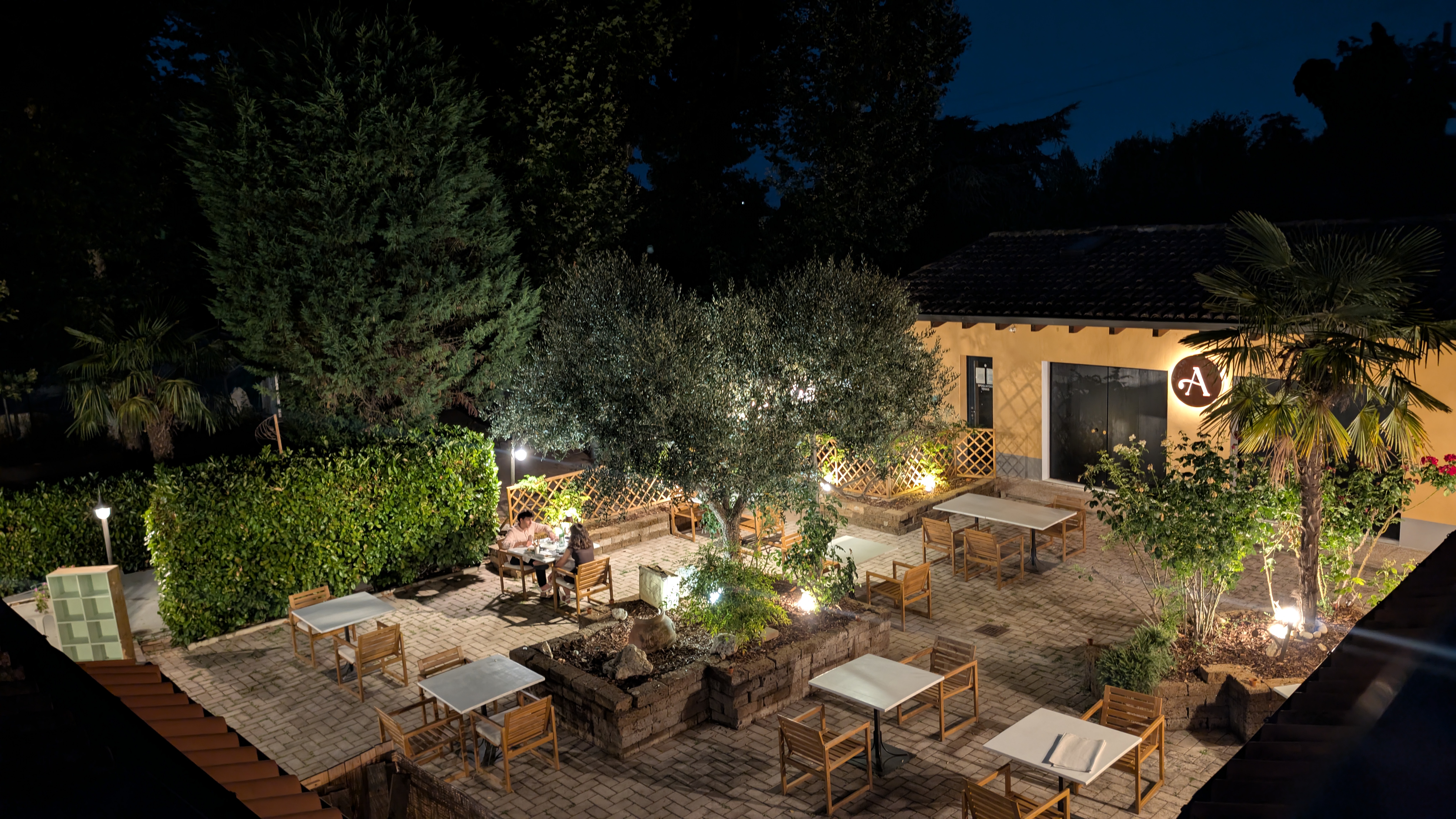 Dehor Estivo di Notte Ristorante AnnA